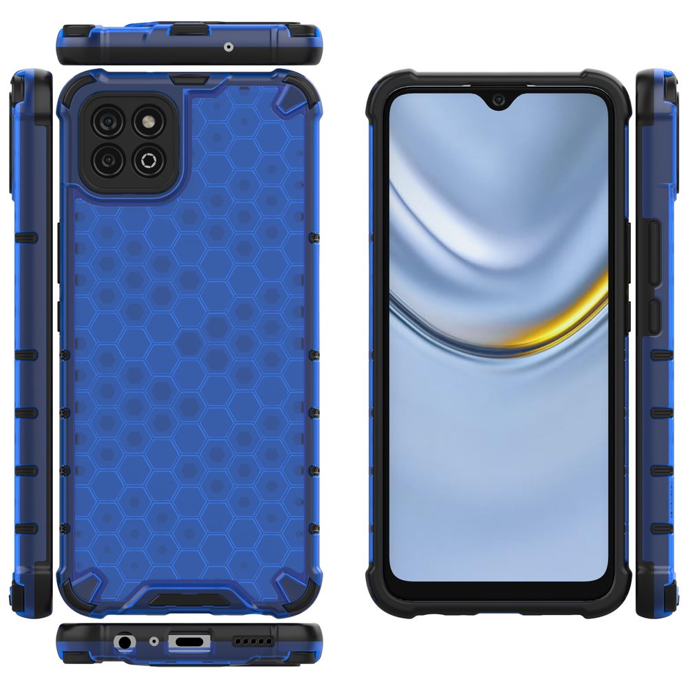 Case for Honor Play 20 Cover,Case for Honor Play 20 Case 2-in-1 Phone Case Cover Blue