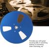 1/4 7 Inch Empty Tape Reel, Open Reel Audio Aluminum Alloy Takeup Reel for TEAC, Universal Open Reel Sound Tape Empty Reel for Tape Recorder (Blue) view 4