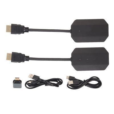 HDMI Transmitter and Receiver, Computer Phone 5G USB 4K HD System, Multi to One Screen Cast, for Meetings, Presentations, Sharing Sessions, etc.