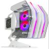 KEDIERS Innovative PC Case - ATX Tower Tempered Glass Gaming Computer Case with 2 ARGB Light Boards view 1