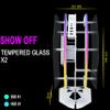 KEDIERS Innovative PC Case - ATX Tower Tempered Glass Gaming Computer Case with 2 ARGB Light Boards view 2