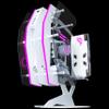 KEDIERS Innovative PC Case - ATX Tower Tempered Glass Gaming Computer Case with 2 ARGB Light Boards view 3
