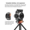 Handle Camera Cage Rig for ZFC Cameras Ergonomic & Secure Support, Quick Mounting, with 1/4 Inch & 3/8 Inch Threads view 3
