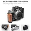 Handle Camera Cage Rig for ZFC Cameras Ergonomic & Secure Support, Quick Mounting, with 1/4 Inch & 3/8 Inch Threads view 4