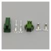 10-100Set Black White Blue Green Red SM Connector Plug Pitch 2.54MM Female Male Housing + Terminals SM-2P SM-2R JST SM2.54 2Pin (Color : Green, Size : 20SET_2P) view 1