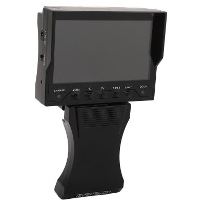 AHD CCTV Monitor Camera Tester, Analog Video Monitor Tester Portable CCTV Tester Networking Tools with 4.3in Display Screen, UTP Cable Test/VGA Input, OSD switch (US Plug)