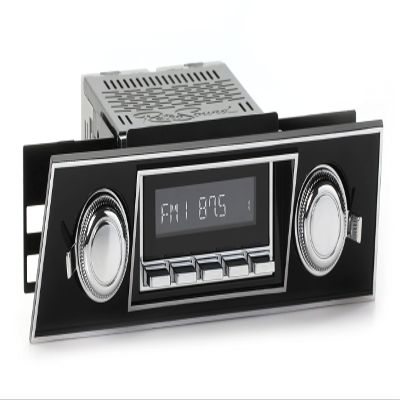 RetroRadio Compatible with 1967-68 Chevrolet Camaro Features Include Bluetooth, HD, SiriusXM Ready, AM/FM LC-M4-401-03-73C