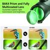 80 x 100 Monocular-Telescope Low Night Vision Monoculars High Definition for Adults High Powered with Smartphone Adapter Telescope Hunting Wildlife Bird Watching Travel Camping Hiking view 3
