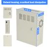 ENS 4K CCTV Power Supply Box, 8 Channel 12-15V 16A DC Output, PTC Resettable Fuse, Regulated and Filtered, Surge Protected, Anti-EMI Interference Circuit Designed for 4K Security Cameras System view 2