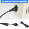 ENS 4K CCTV Power Supply Box, 8 Channel 12-15V 16A DC Output, PTC Resettable Fuse, Regulated and Filtered, Surge Protected, Anti-EMI Interference Circuit Designed for 4K Security Cameras System view 4