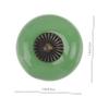 DOITOOL 5pcs Drawer Pulls Cupboard Handles Ceramic Drawer Pulls Ceramic Cupboard Knobs Pull Knob Round Door Knob Green European Style for Cabinets Pull Handle view 2