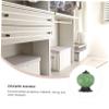 DOITOOL 5pcs Drawer Pulls Cupboard Handles Ceramic Drawer Pulls Ceramic Cupboard Knobs Pull Knob Round Door Knob Green European Style for Cabinets Pull Handle view 4