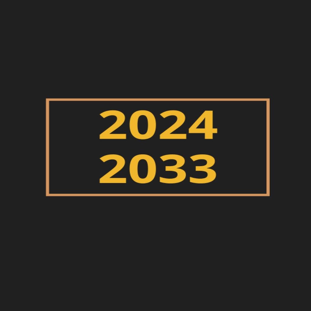 10 Jahresplaner 2024 - 2033: Monatsplaner 2024-2033 Din A5 , 10 jahres planer 120 Monate , mit Deutschlands gesetzliche Feiertage ,Festtag , Ereignisse , Kalender & Organizer (German Edition)