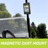 Izzo Golf Swami Max Handheld GPS Unit - Rangefinder Golf GPS with Oversized Large Color Screen for Measuring Golf Distances, Black view 2