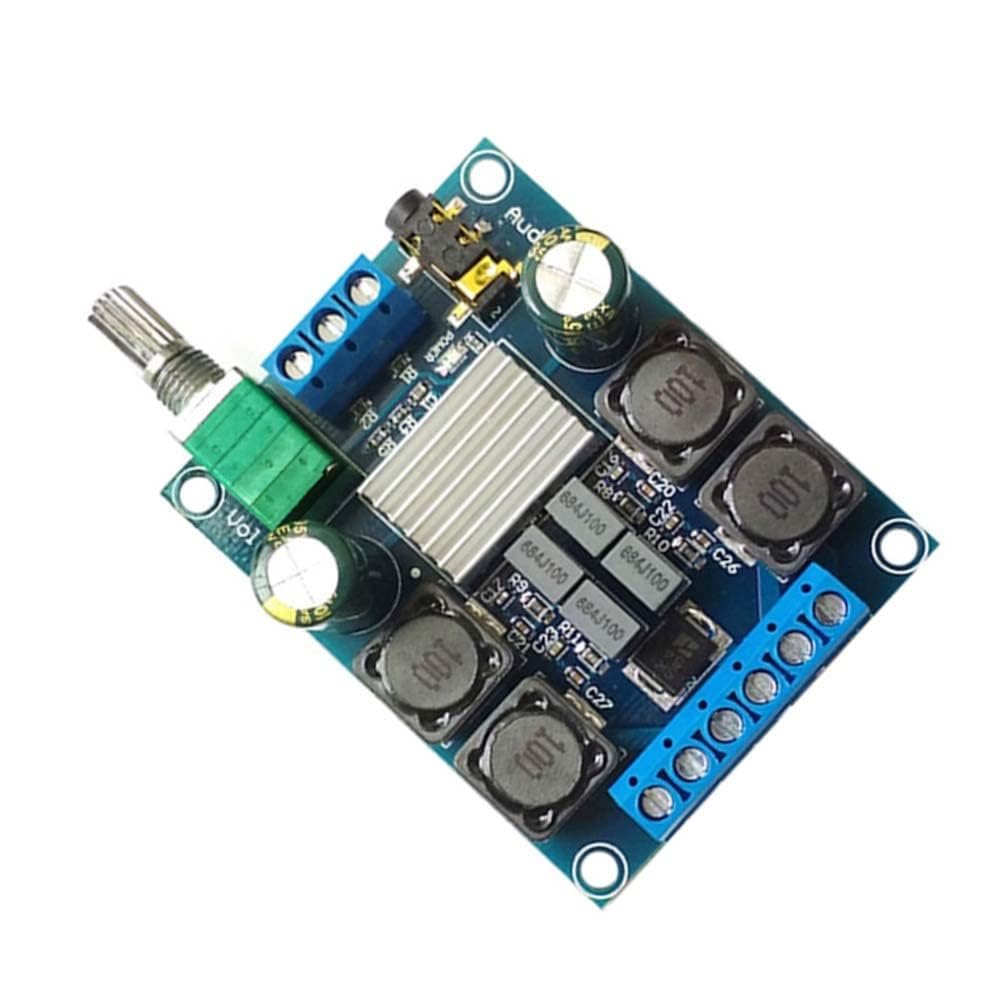 ZK-502 Digital Power Amplifier Board Audio Amplification Module Dual