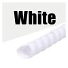 1/2/5Meters 8mm 10mm Line Organizer Pipe Protection Flexible Spiral Wrap Winding Cable Wire Sleeve Cover Tube (Color : White, Size : ID 25MM_2 Meters) view 2