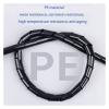 6-30mm Line Winding Pipe Protection Spiral Wrap Cable Wire Protector Cable Sleeve Cover Tube Plastic (Color : Black, Size : 18MM_1METER) view 4