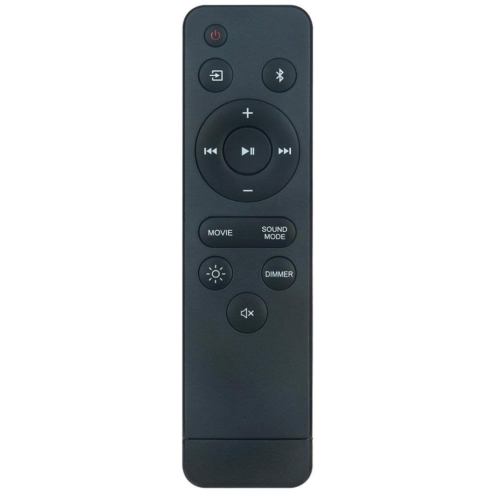 100075108 Sound Bar Replace Remote Control Work for Onn 100075108 Soundbar Home Theater