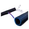 1/6M Expandable Sleeving Self Close Braided PET Insulate Cable Sock Tube Loom Split for Pipe Line Wire Wrap Protection (Color : Black, Size : 25MM_1M) view 4