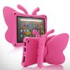 Simicoo Fire Max 11 Tablet 2023 Cute Butterfly Case with Stand for Kids Girl Light Weight EVA Rugged Shockproof Full Cover Kids Friendly Kids case for Fire Max 11(Rose) view 1
