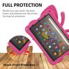 Simicoo Fire Max 11 Tablet 2023 Cute Butterfly Case with Stand for Kids Girl Light Weight EVA Rugged Shockproof Full Cover Kids Friendly Kids case for Fire Max 11(Rose) view 4