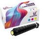 AZ SUPPLIES Compatible Toner Cartridge Replacement for Canon 8527B003AA with IR Advance C3325i, C3330i, C3525i, C3530i, C3830i, GPR53, Yellow view 1
