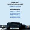 AZ SUPPLIES Compatible Toner Cartridge Replacement for Canon 8527B003AA with IR Advance C3325i, C3330i, C3525i, C3530i, C3830i, GPR53, Yellow view 2
