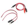MECCANIXITY DC Male Female Jack to Alligator Clip Power Cable Connector Adapter Pigtail Wire for CCTV Camera, 5.5mm x 2.1mm, Pack of 3 view 1