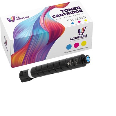 AZ SUPPLIES Compatible Toner Cartridge Replacement for Canon 8525B003AA with IR Advance C3325i, C3330i, C3525i, C3530i, C3830i, GPR53, Cyan