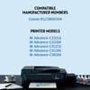 AZ SUPPLIES Compatible Toner Cartridge Replacement for Canon 8525B003AA with IR Advance C3325i, C3330i, C3525i, C3530i, C3830i, GPR53, Cyan view 2