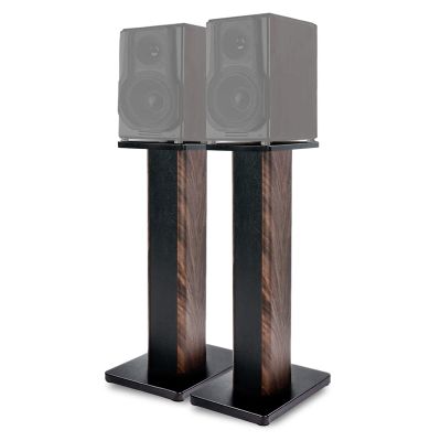 27.5 Inch (70CM) - Pair- Wood Speaker Stands for Home-Cinema HiFi Desktop and Satellite Speakers Monitor Stands, Enhanced Audio Listening Experience for Home Theaters