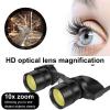 Fishing Binoculars, 10X Hands-Free Binocular Glasses, Zoom High Definition Telescope for Bird Watching, Sports, Concerts, Theater, and Sightseein view 2