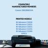 AZ SUPPLIES Compatible Toner Cartridge Replacement for Canon 2802B003AA with IR Advance C5030, C5035, C5035, C5235, C5240, GPR31, Yellow view 2