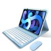 kaitesi Keyboard Case Mouse Compatible with iPad Air 13" (M3/M2)  iPad Pro 12.9 inch (6th/5th/4th/3rd Gen) Case with Detachable Keyboard Cute Round Keys (Blue) view 1