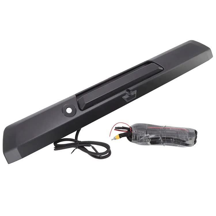 170 Degree Tailgate Handle Camera Liftgate Latch Handle Camera Car Rear View Reverse Backup Pickup Parking Camera Waterproof Night Vision for Ford Super Duty 2017-2020 Mazda BT50 2017-2020