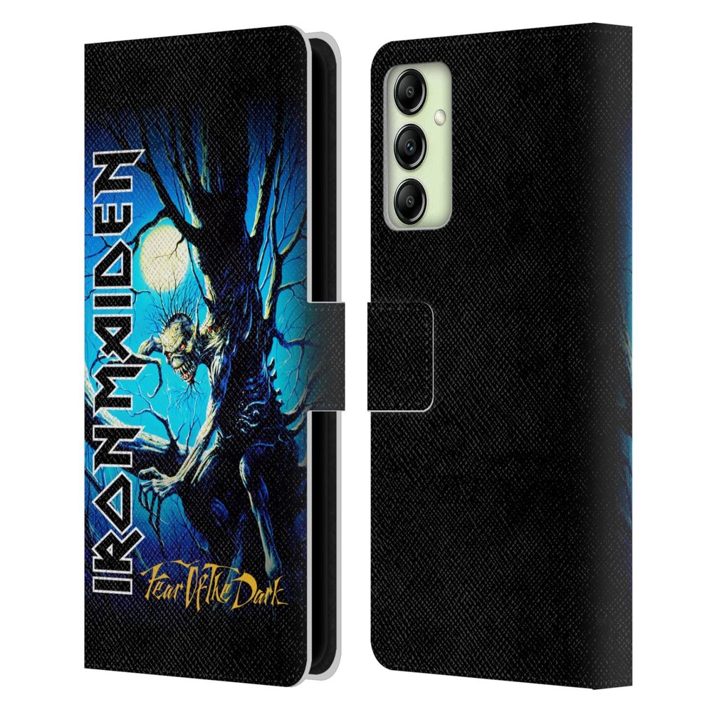 Head Case Designs Officially Licensed Iron Maiden FOTD Album Covers Leather Wallet Case Compatible with Samsung Galaxy A14 5G