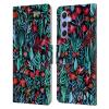 Head Case Designs Officially Licensed Micklyn Le Feuvre Walks At Night Watercolour Garden Leather Wallet Case Compatible with Samsung Galaxy A34 5G view 1