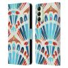 Head Case Designs Officially Licensed Micklyn Le Feuvre Carnival Patterns 6 Leather Wallet Case Compatible with Samsung Galaxy A14 5G view 1