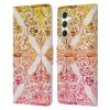Head Case Designs Officially Licensed Micklyn Le Feuvre Sunset Art Nouveau Mandala Leather Wallet Case Compatible with Samsung Galaxy A54 5G view 1