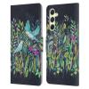Head Case Designs Officially Licensed Micklyn Le Feuvre Little Garden Birds Wildlife Leather Wallet Case Compatible with Samsung Galaxy A54 5G view 1