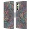 Head Case Designs Officially Licensed Micklyn Le Feuvre Winter Sunset Mandala Floral Patterns Leather Wallet Case Compatible with Samsung Galaxy A54 5G view 1