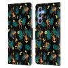 Head Case Designs Officially Licensed Micklyn Le Feuvre Tropical Monkey Banana Animals Leather Wallet Case Compatible with Samsung Galaxy A34 5G view 1