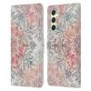Head Case Designs Officially Licensed Micklyn Le Feuvre Autumn Spice Mandala Leather Wallet Case Compatible with Samsung Galaxy A54 5G view 1