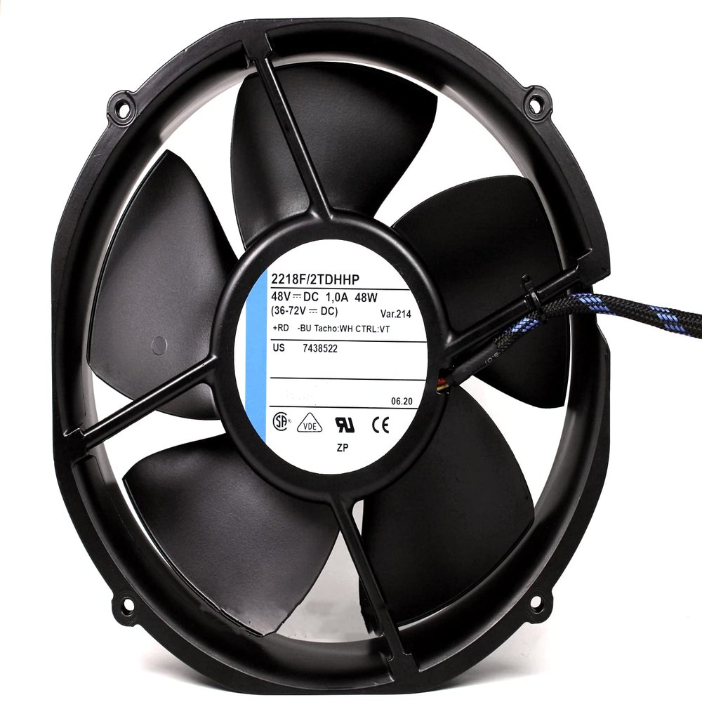 2218F/2TDHHP 200x200x50mm 20cm DC48V 48W 1.0A 4-Wire Cooling Fan