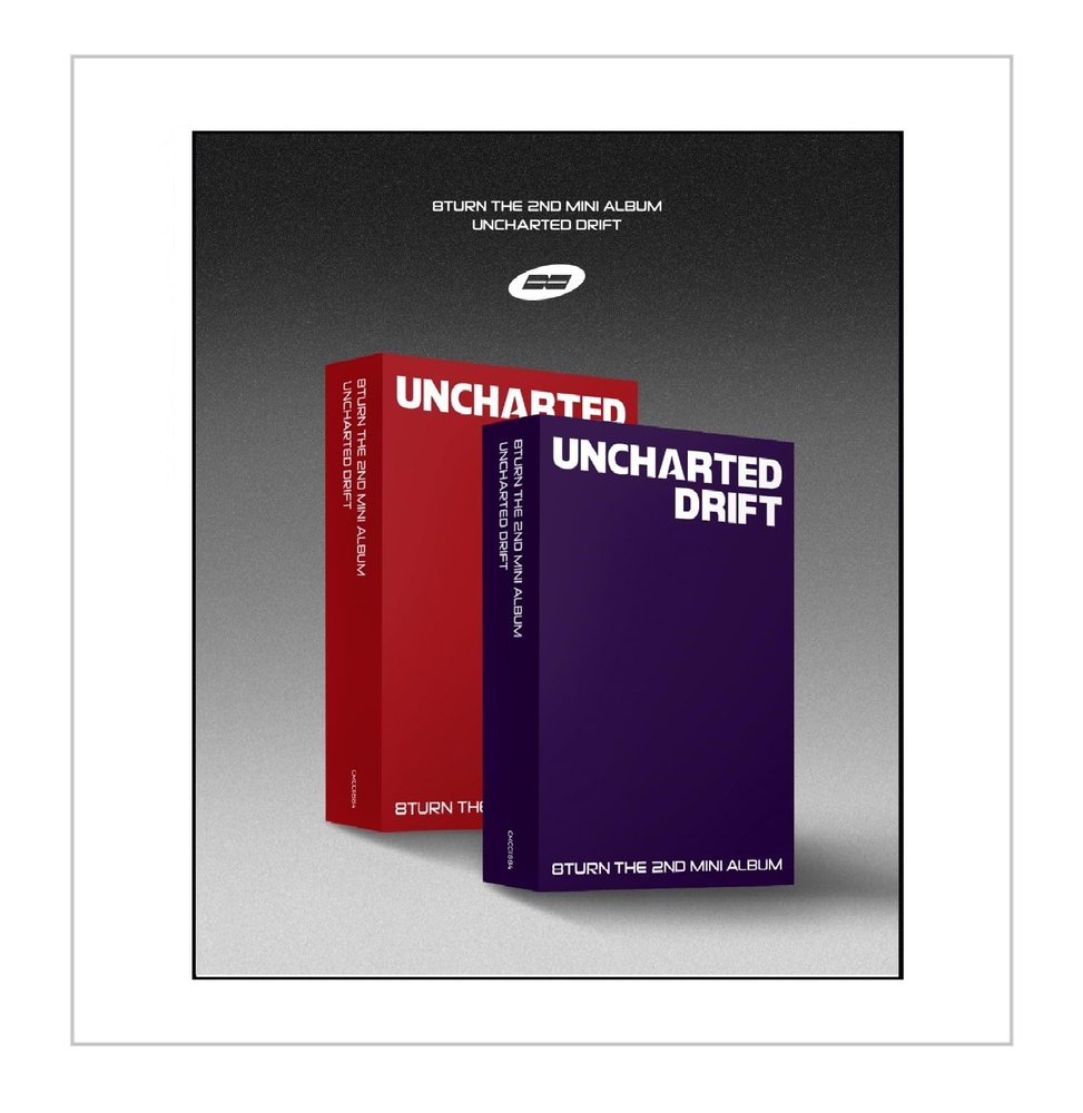 8TURN - 2nd Mini Album Uncharted Drift CD+Folded Poster (2 ver Set (+2 Folded Poster))