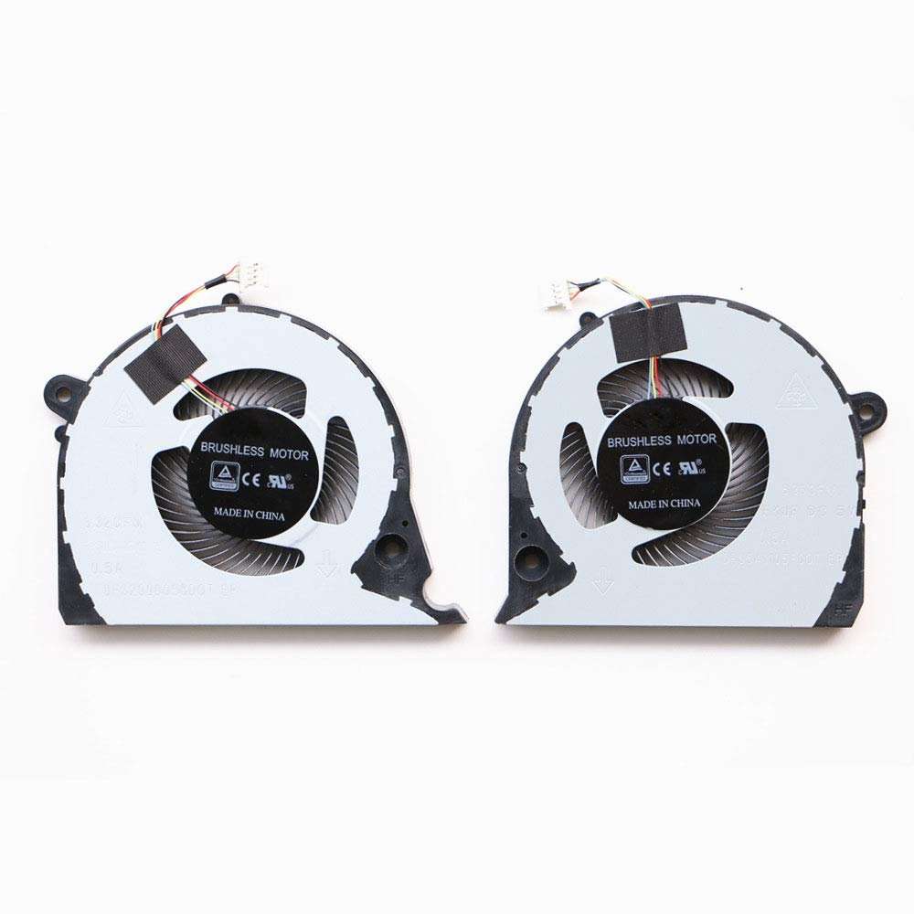 Laptop CPU+GPU Fan for DELL Inspiron 15 7577 G Series G7 15 7588 DFS2000054H0T FJQS DFS541105FC0T FJQT A Pair New