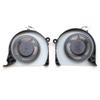 Laptop CPU+GPU Fan for DELL Inspiron 15 7577 G Series G7 15 7588 DFS2000054H0T FJQS DFS541105FC0T FJQT A Pair New view 2