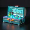 BrickBling LED Light Kit Compatible with Lego Ariels Treasure Chest, Creative Lighting Compatible with Lego 43229-No Model view 1