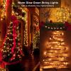 BrizLabs Clear Christmas Lights Outdoor 300 Count Incandescent Light String view 4