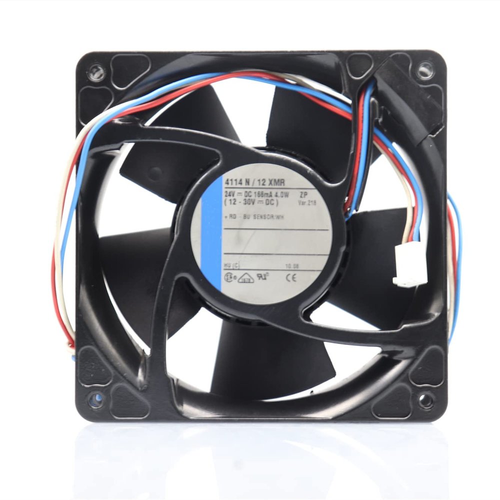 4114N/12XMR 120x120x38mm 12cm DC24V 166mA 4.0W 3-Wire Inverter Cooling Fan